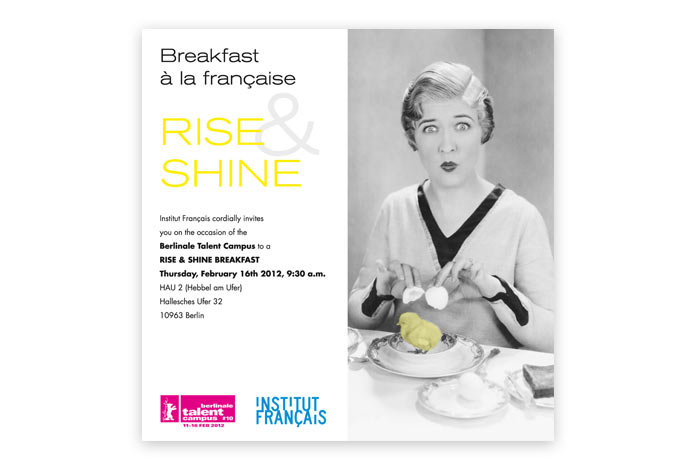 Französische Botschaft Plakat